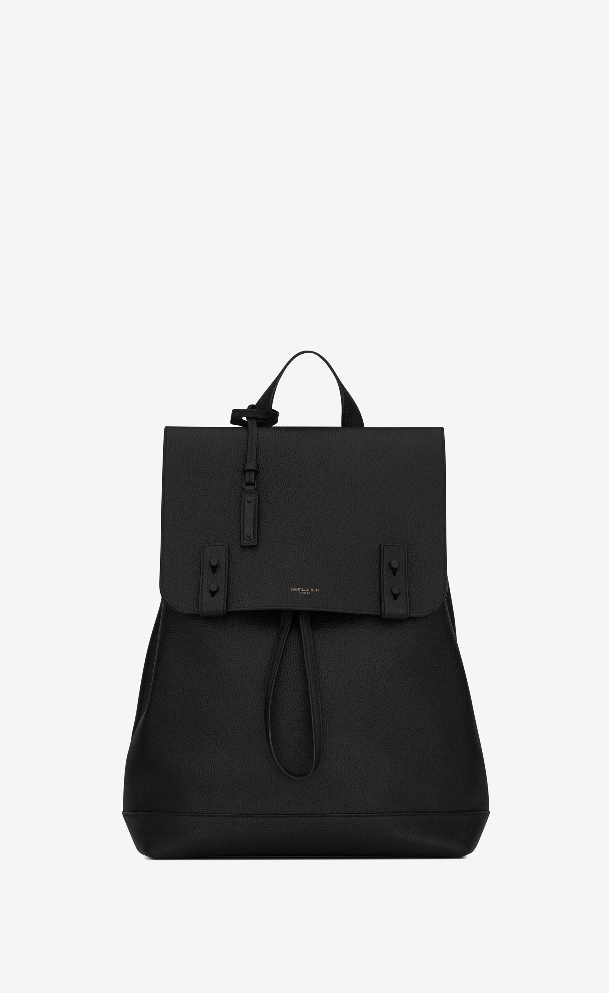 sac de jour backpack in grained leather - 1