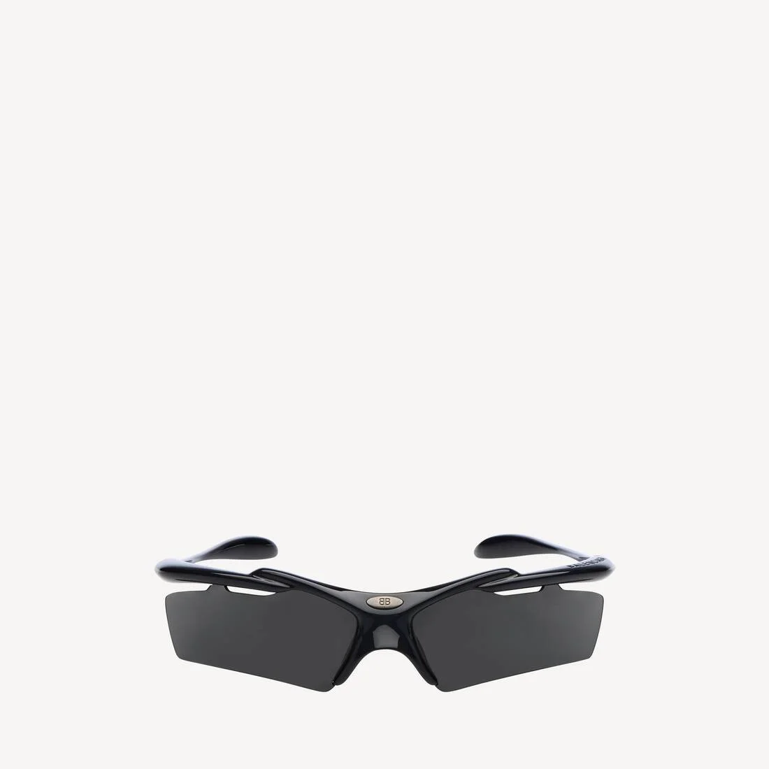 Turbo Rectangle Sunglasses in Black - 1
