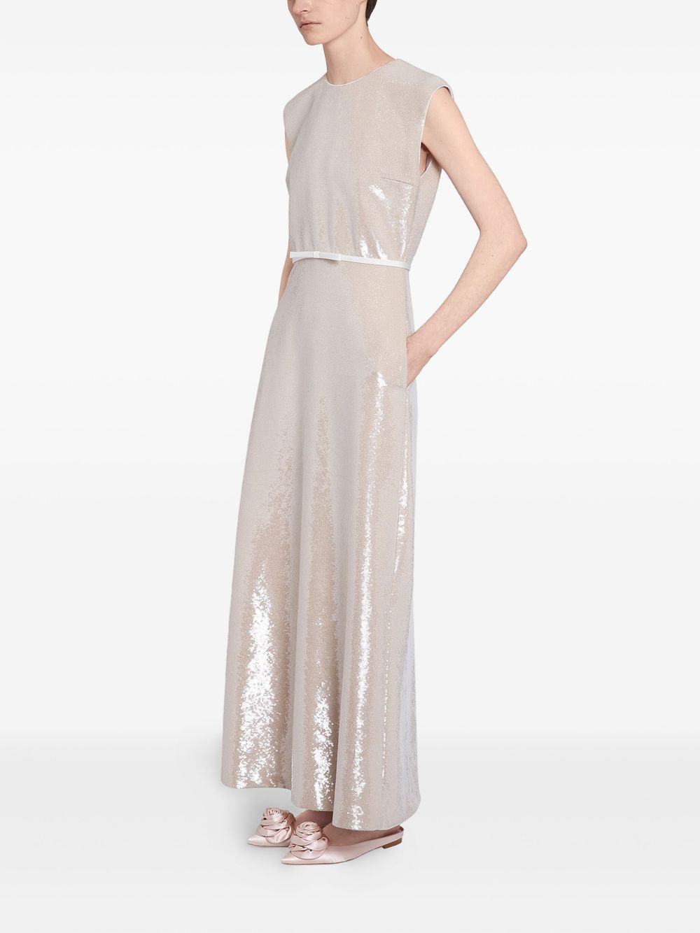 sequin midi dress - 3