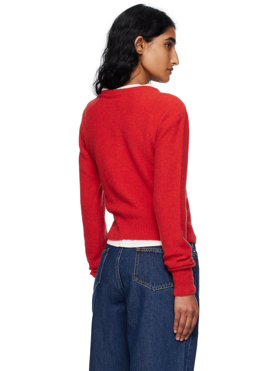 Red Tier Cardigan - 3