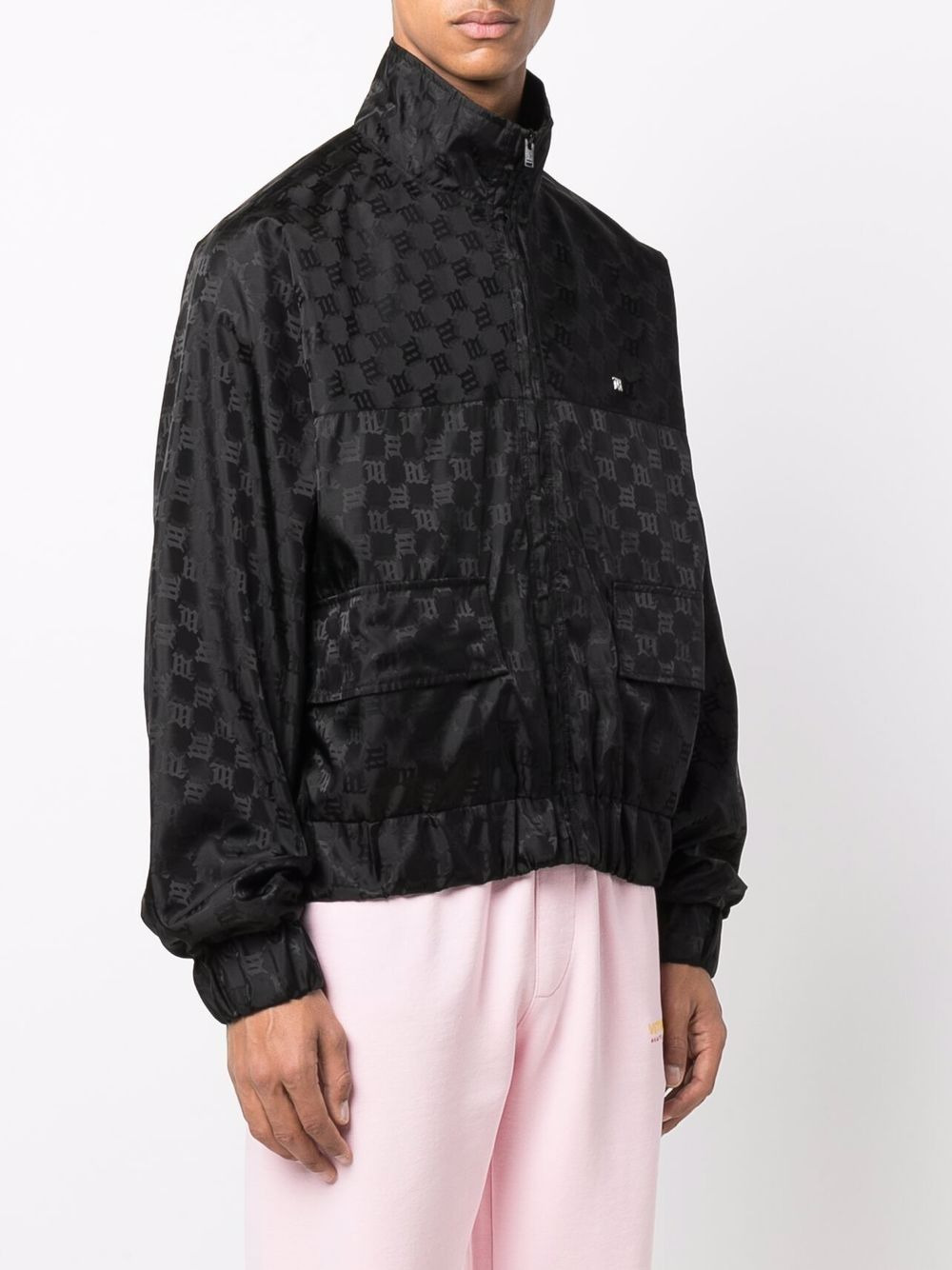 embroidered-logo jacket - 3