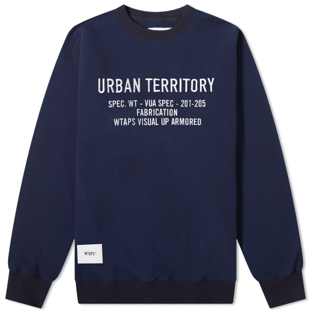 WTAPS Crucible Fleece Crew Sweat - 1