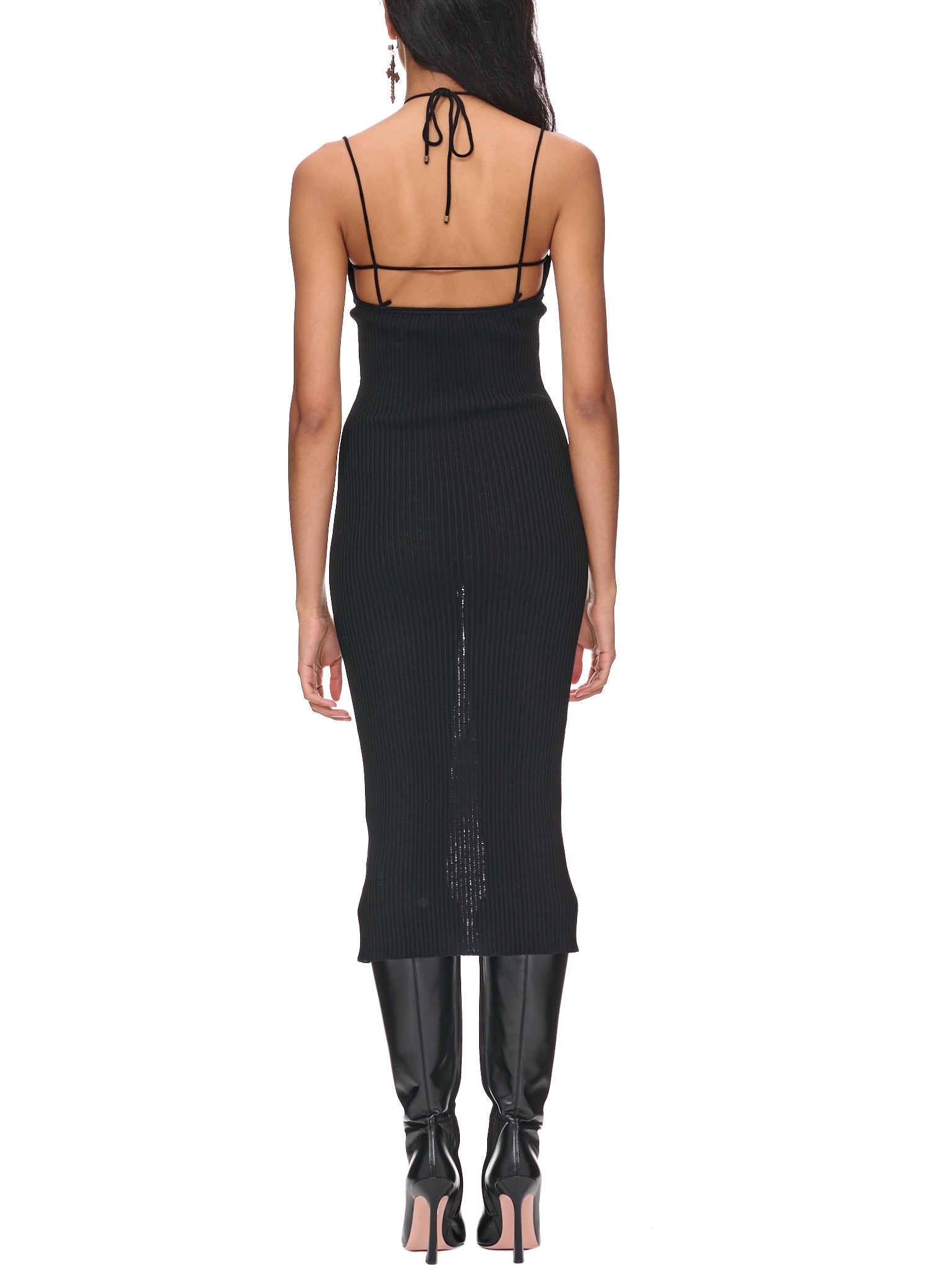 Rib Midi Dress - 3