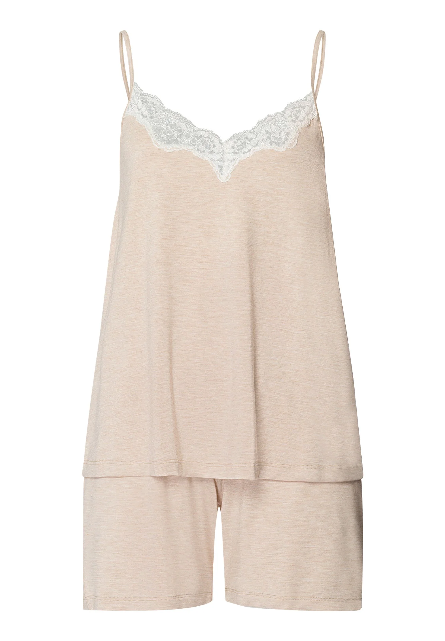 Natural Elegance Camisole Short Pajama Set - 1