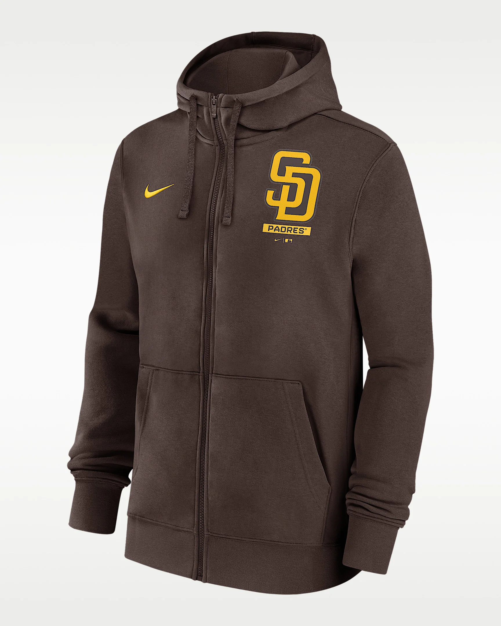 San Diego Padres Lockup Men's Nike MLB Full-Zip Hoodie - 1