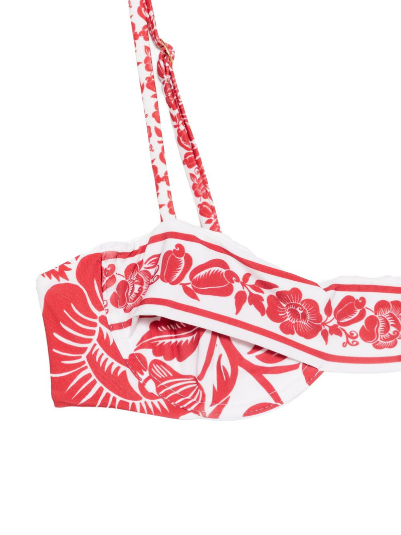 underwire floral-print bikini top 3