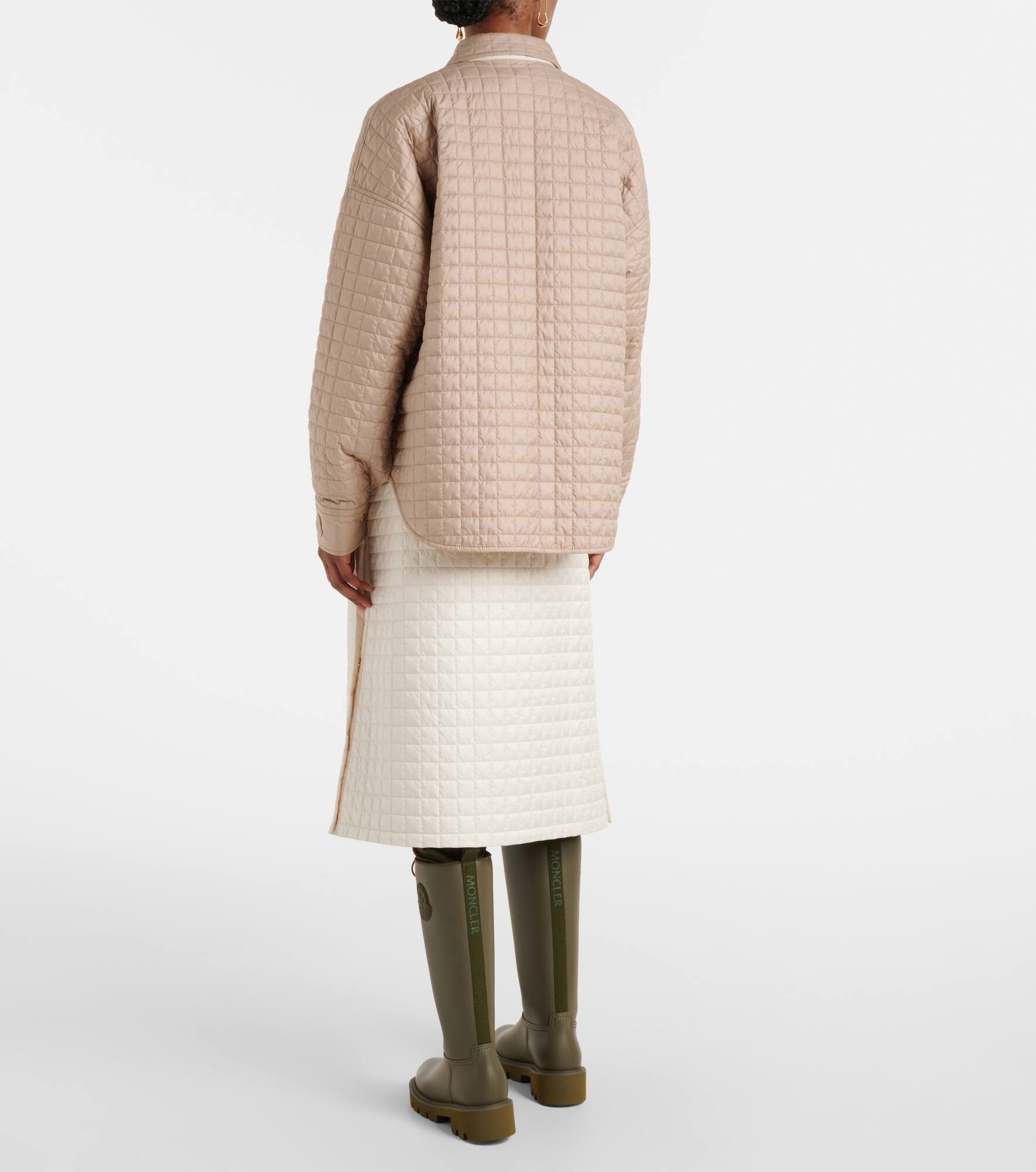 Reversible quilted overshirt - 3