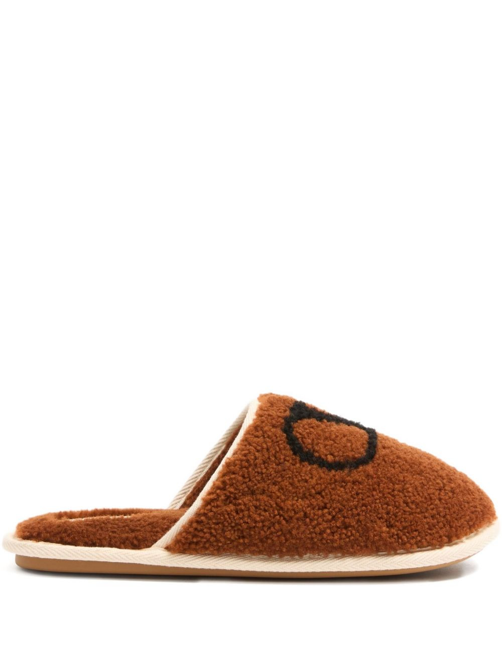 Valentino Garavani Sandals Leather Brown - 1