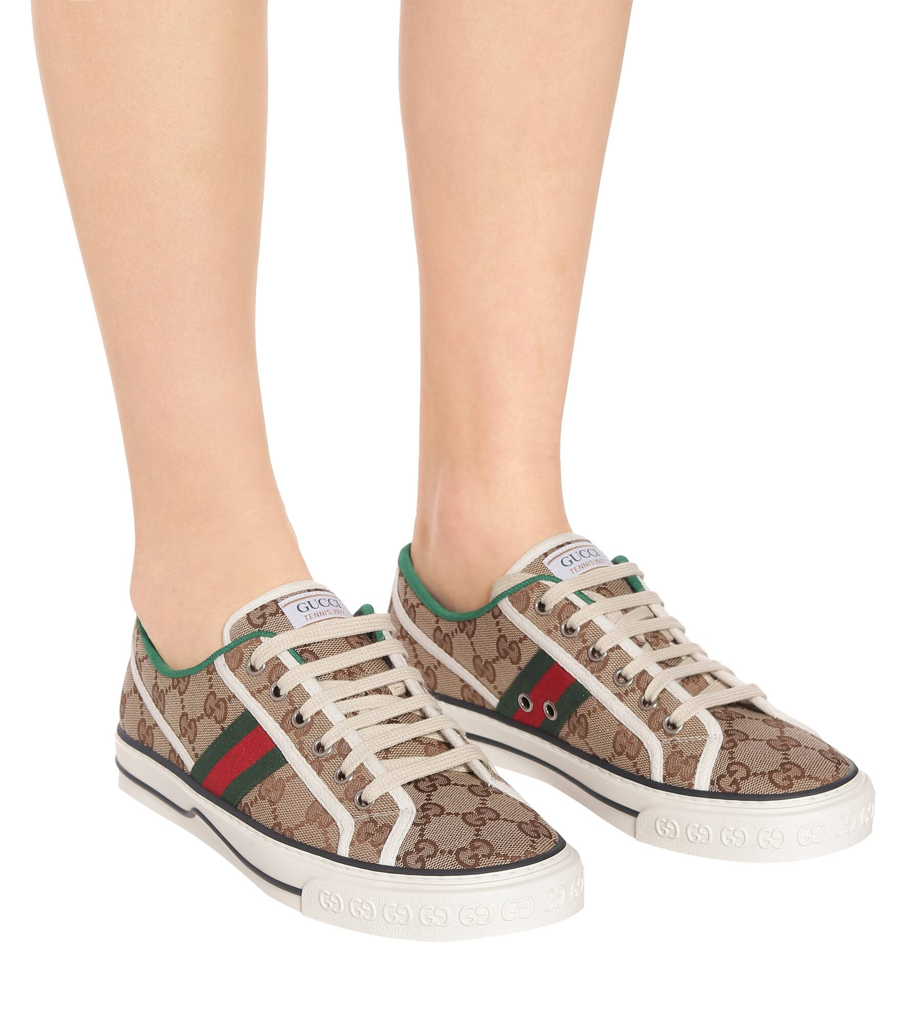 Gucci Tennis 1977 canvas sneakers - 4