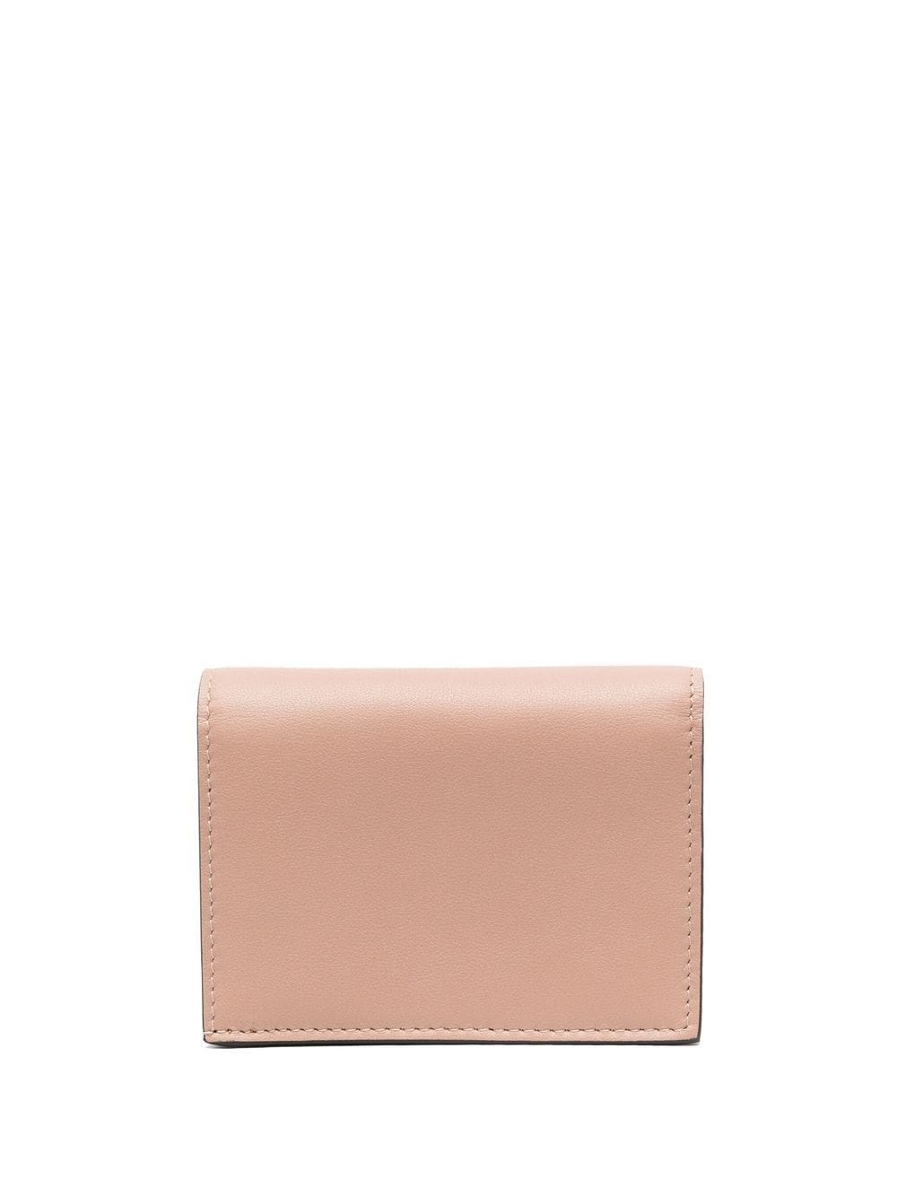 VLogo snap-fastening bi-fold wallet - 2