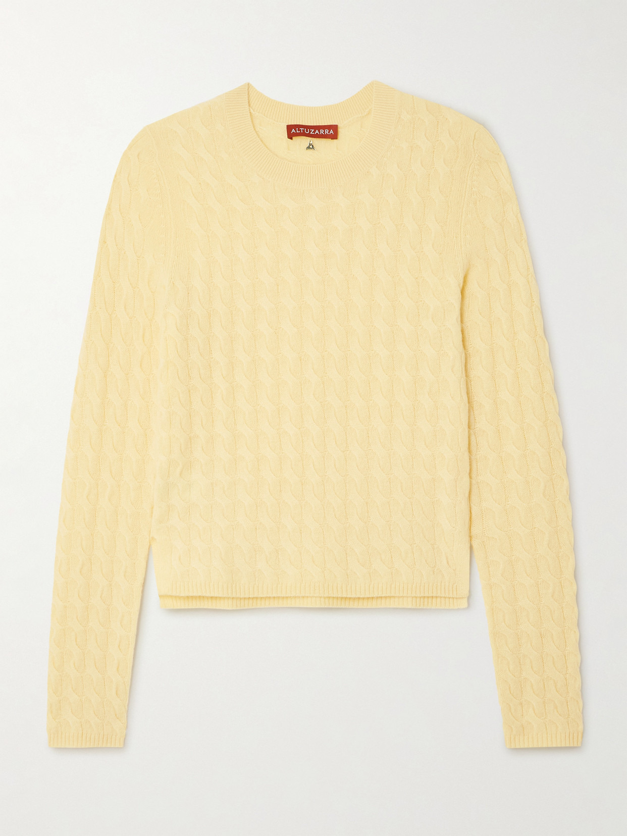 Milla Cable-knit Cashmere Sweater - 1