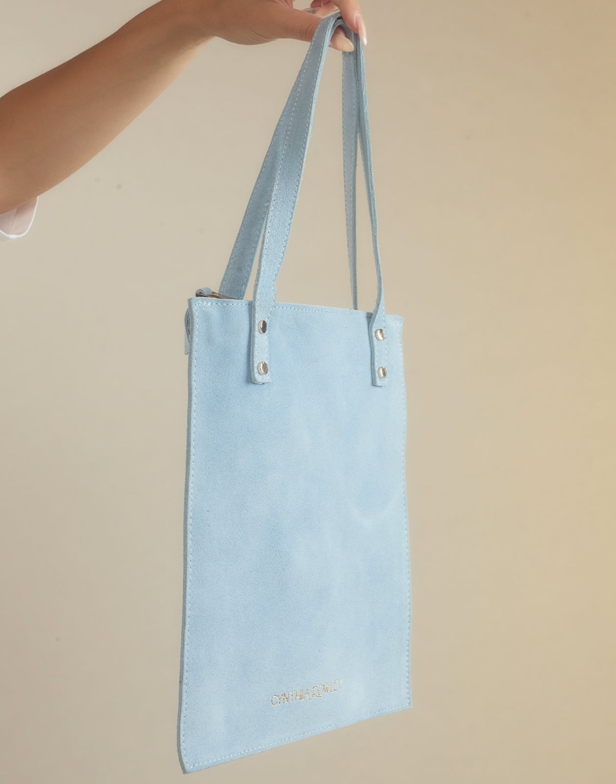 Sleek Suede Tote - 3