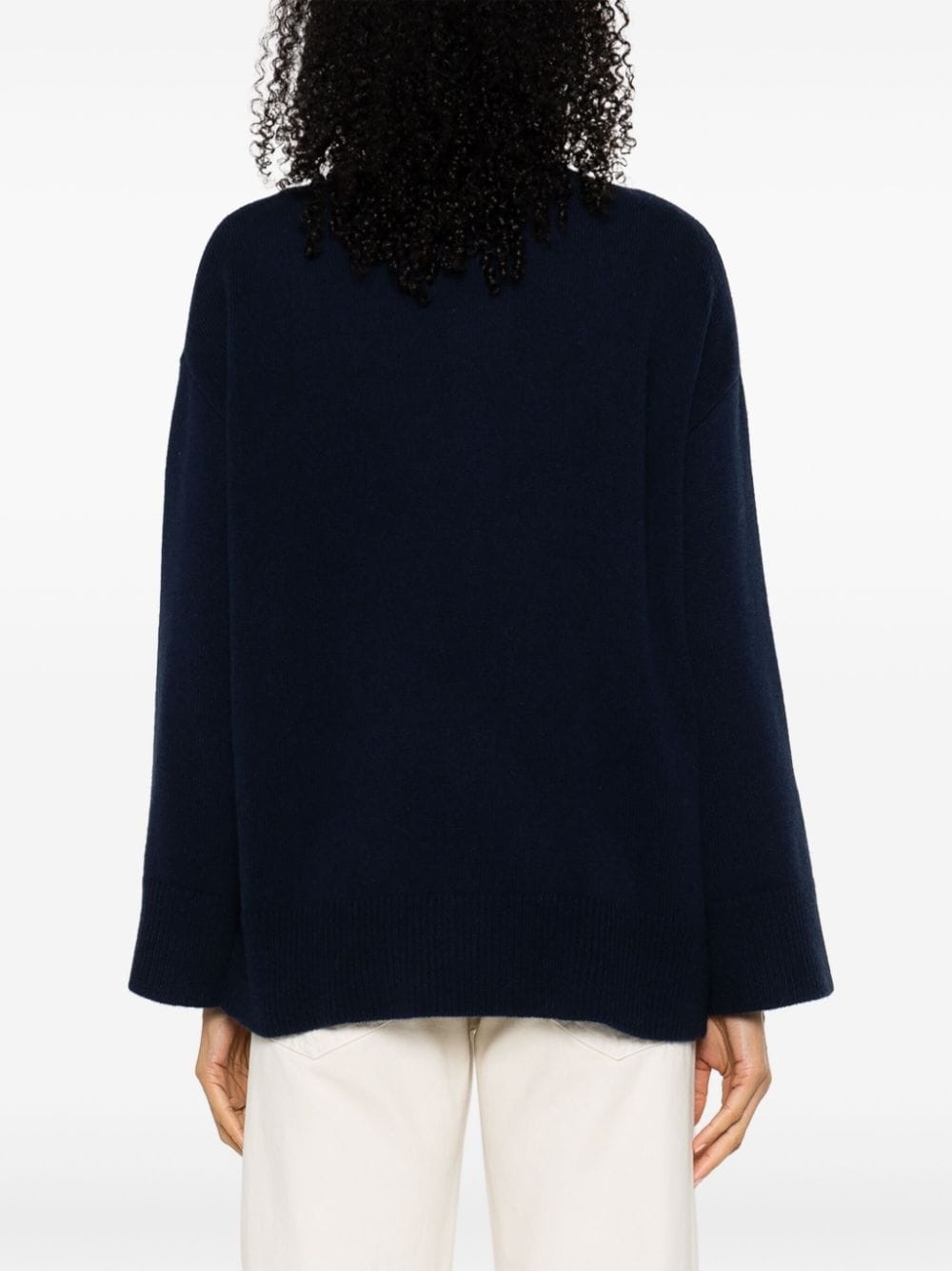 roll-neck cashmere jumper - 4