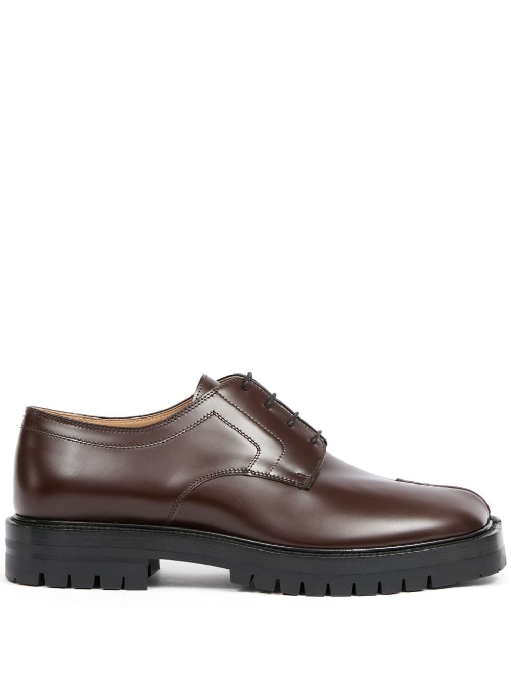 Tabi leather derby shoes - 1