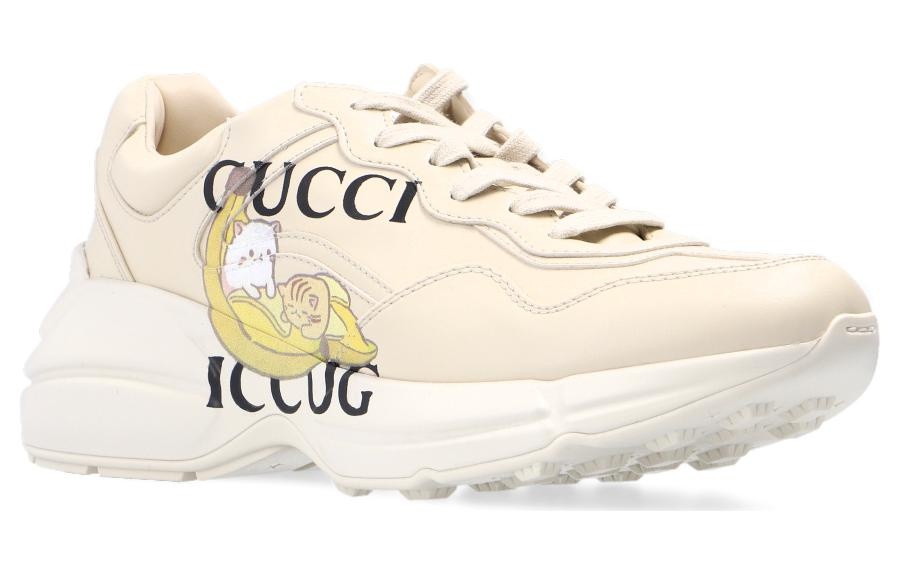 (WMNS) Gucci Bananya x Rhyton 'White Yellow' 659408-2SH00-9522 - 3