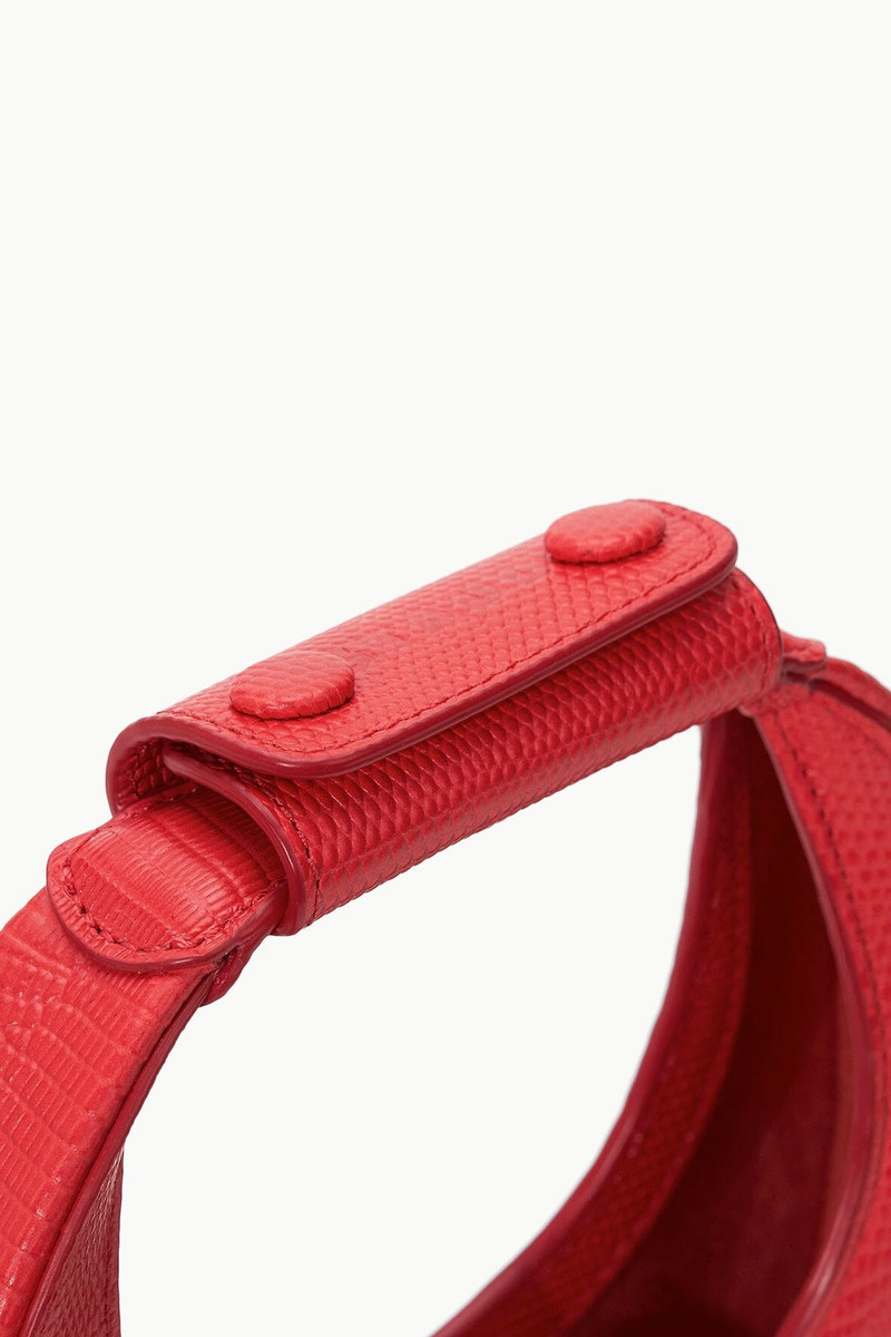 STAUD GOODNIGHT MOON BAG RED ROSE 6