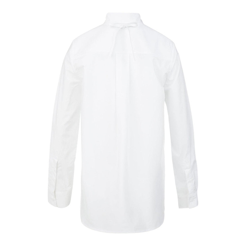 pushBUTTON White Front Cut Out Shirt outlook