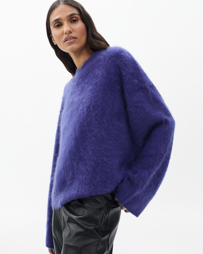 Jada Brushed Cashmere V-Neck Sweater 2