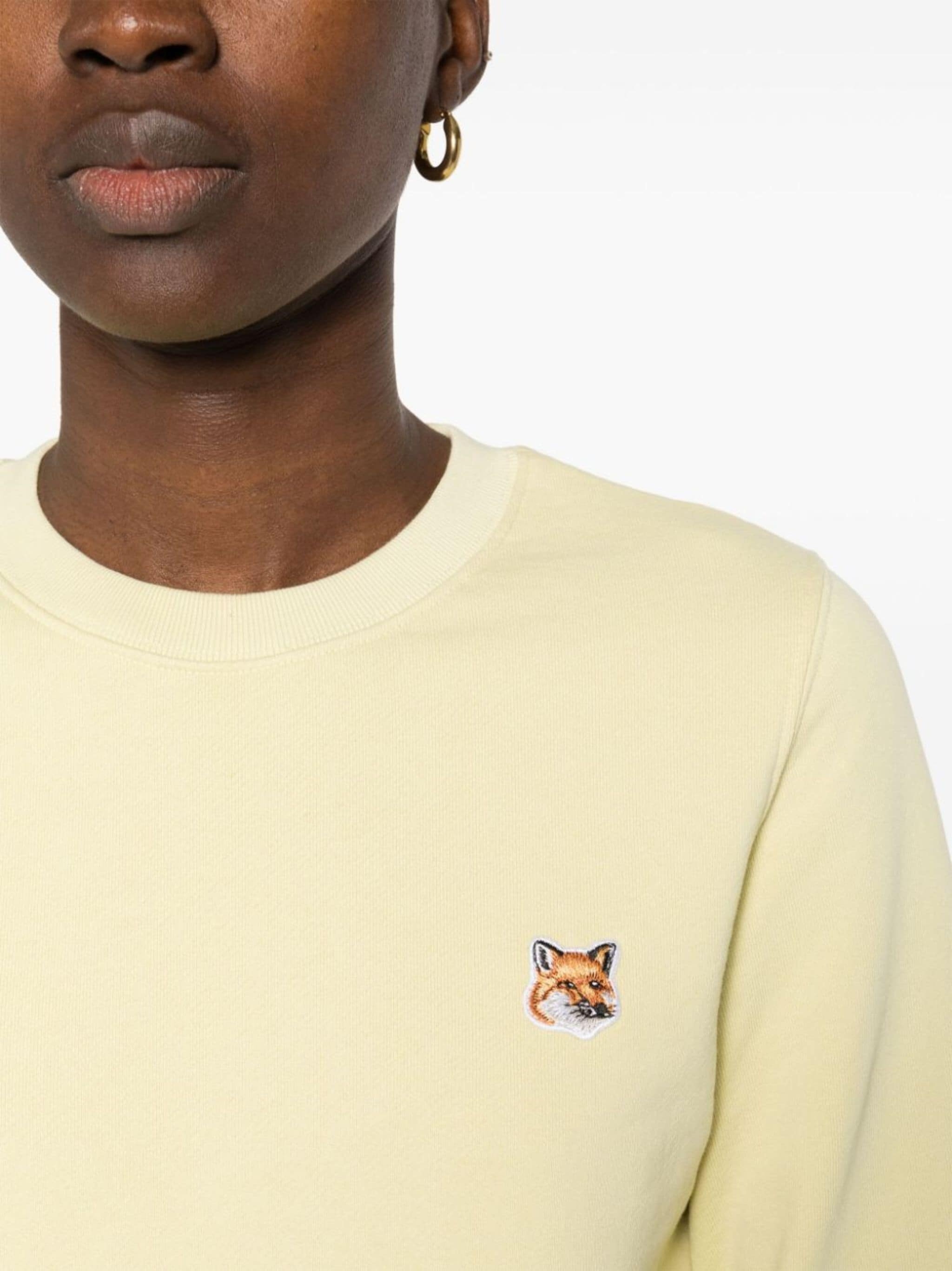 Fox-motif cotton sweatshirt - 5