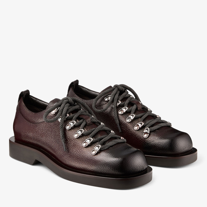 Reeves Lace Up Chocolate Scotch Grain Leather Lace Up Shoes 2