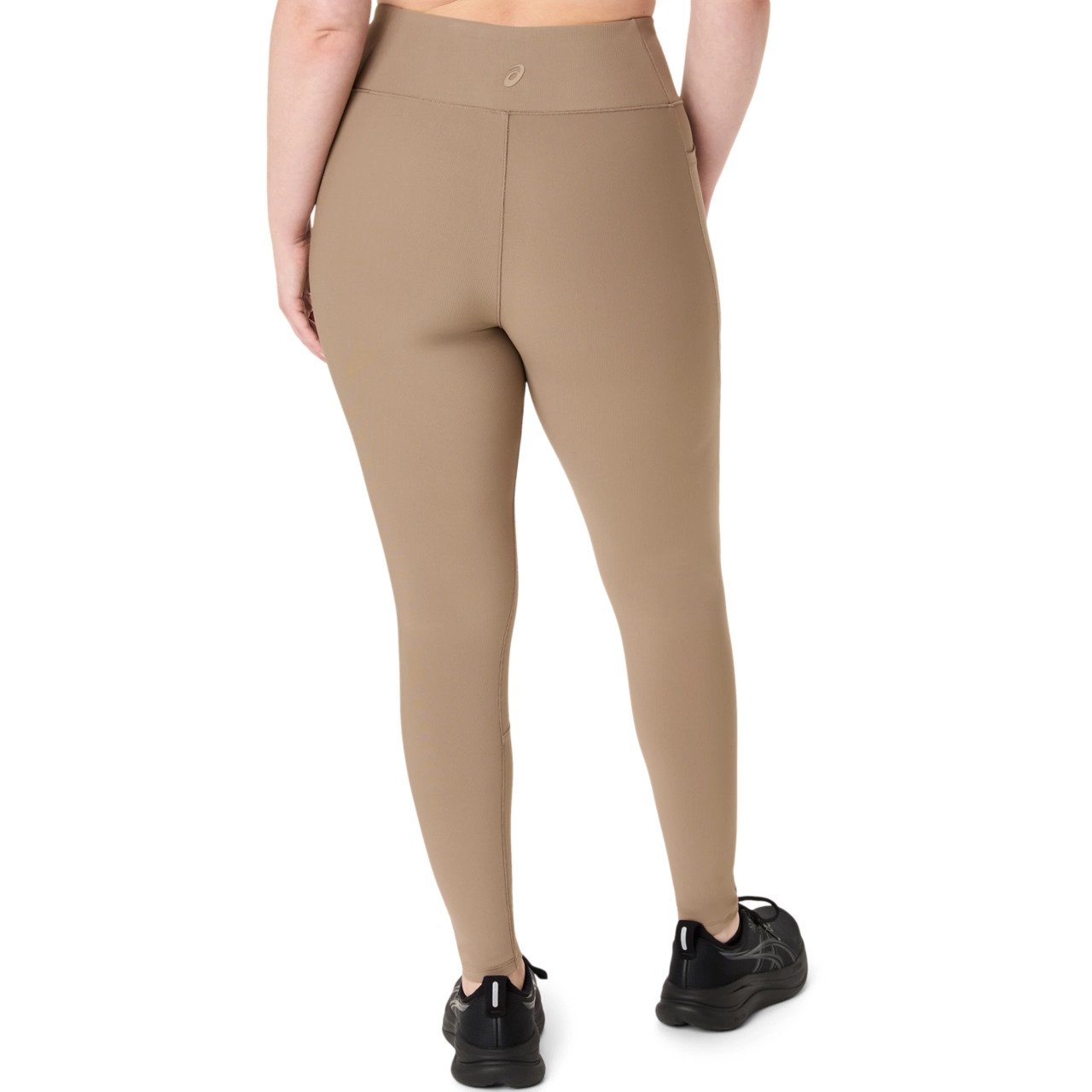 WOMEN'S RIB HIGH WAIST  7/8 TIGHT - 2
