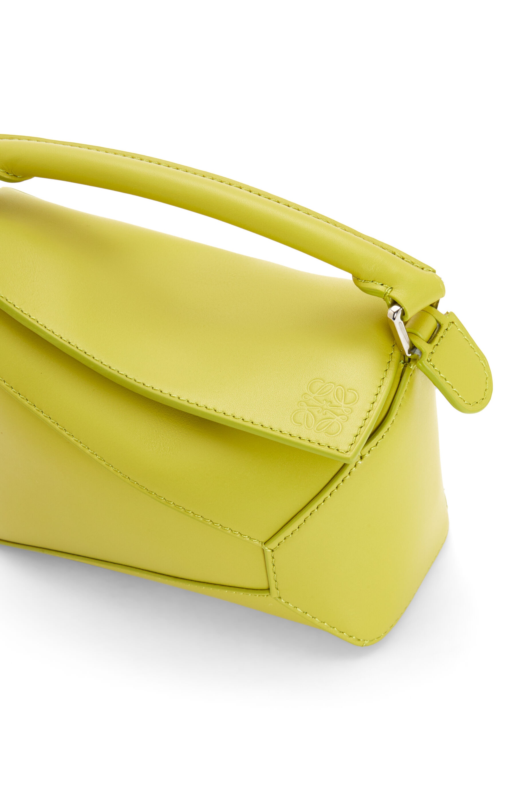 Mini Puzzle Edge bag in satin calfskin - 7