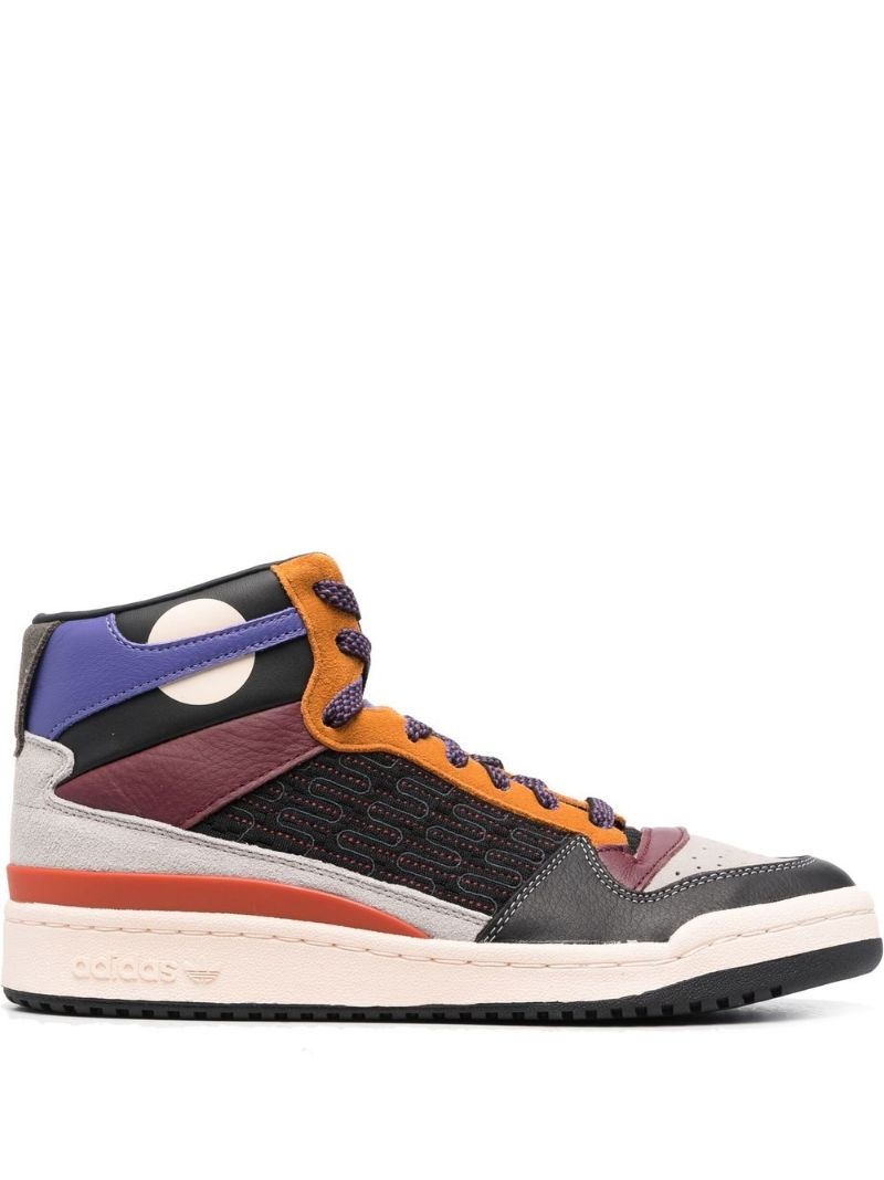 Forum Mid Patchwork high-top sneakers - 1