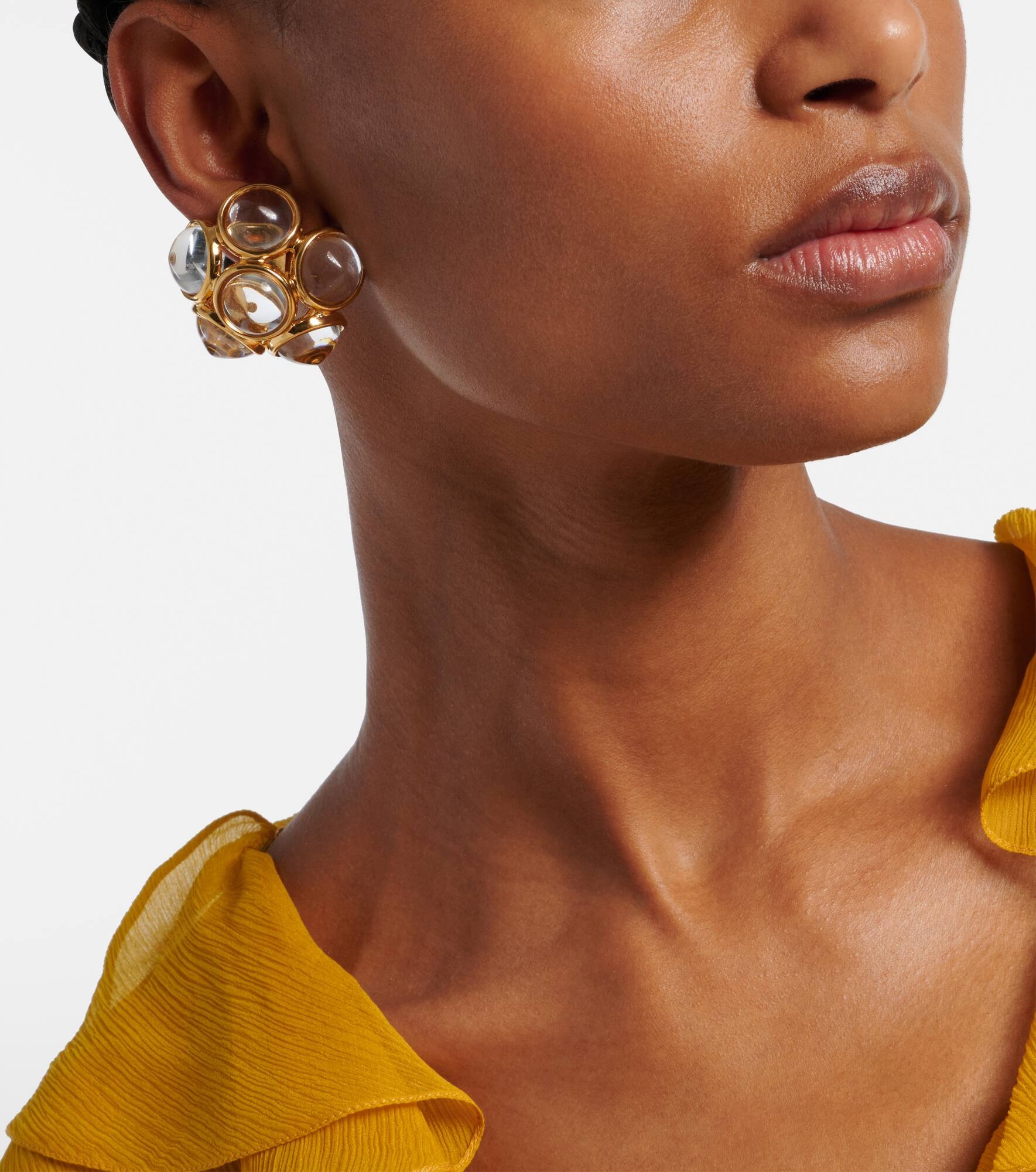Flower earrings - 3