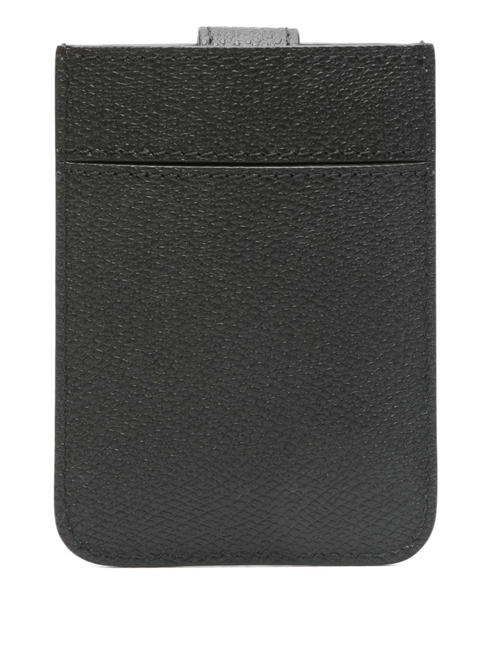 leather clasp cardholder - 2