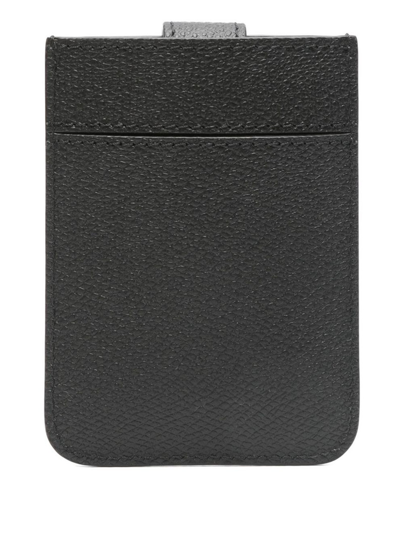 Valentino leather clasp cardholder outlook
