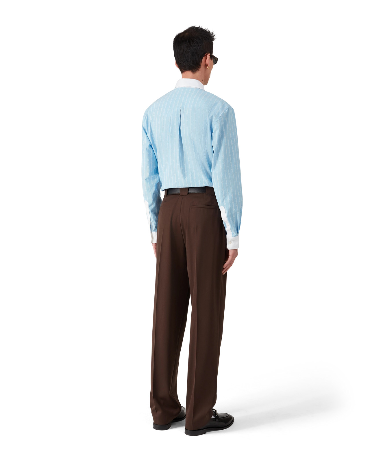 Wool Five Pleat Trousers | Casablanca Paris - 3