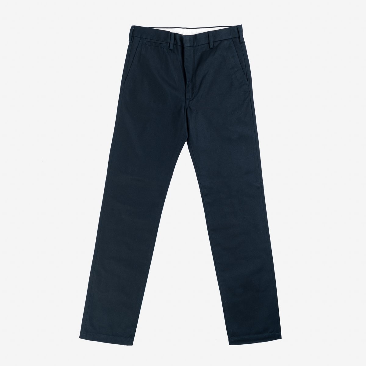 IH-731-NAV 12oz Heavy Cotton Relaxed Fit Chinos - Navy - 1