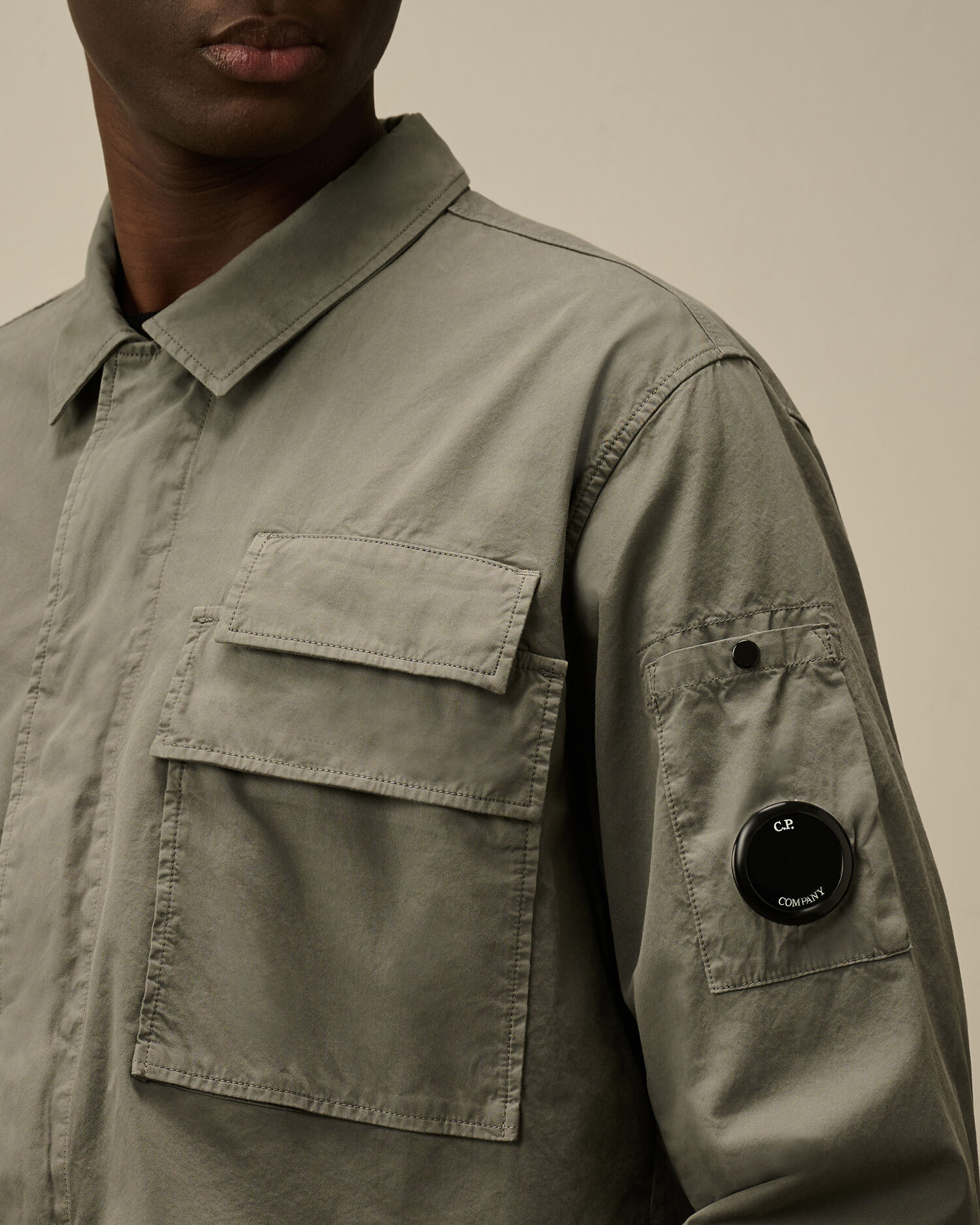 Organic Gabardine Utility Lens Shirt - 5