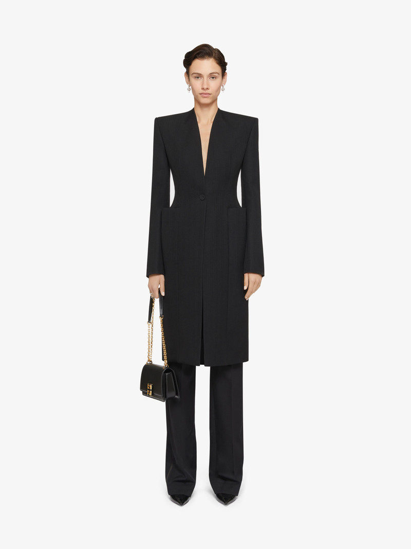Givenchy FITTED COAT IN WOOL outlook
