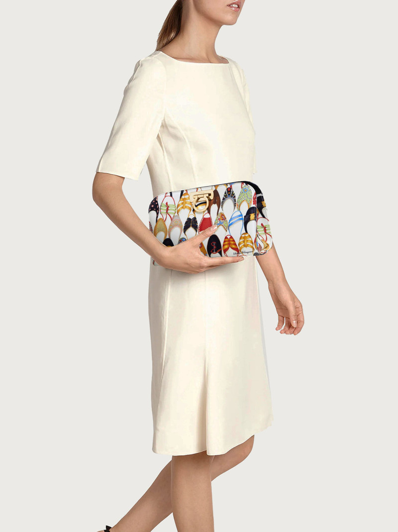 FERRAGAMO Diana clutch outlook