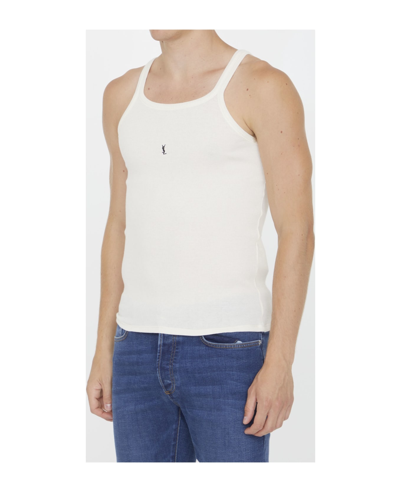 Embroidered Tank Top - 2