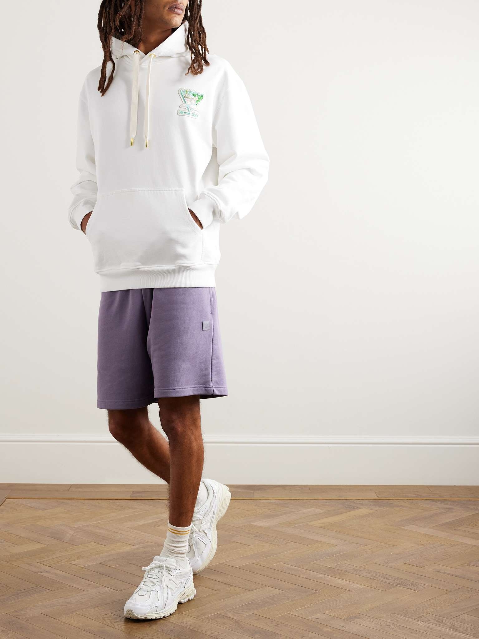 Logo-Appliquéd Organic Cotton-Jersey Hoodie - 2