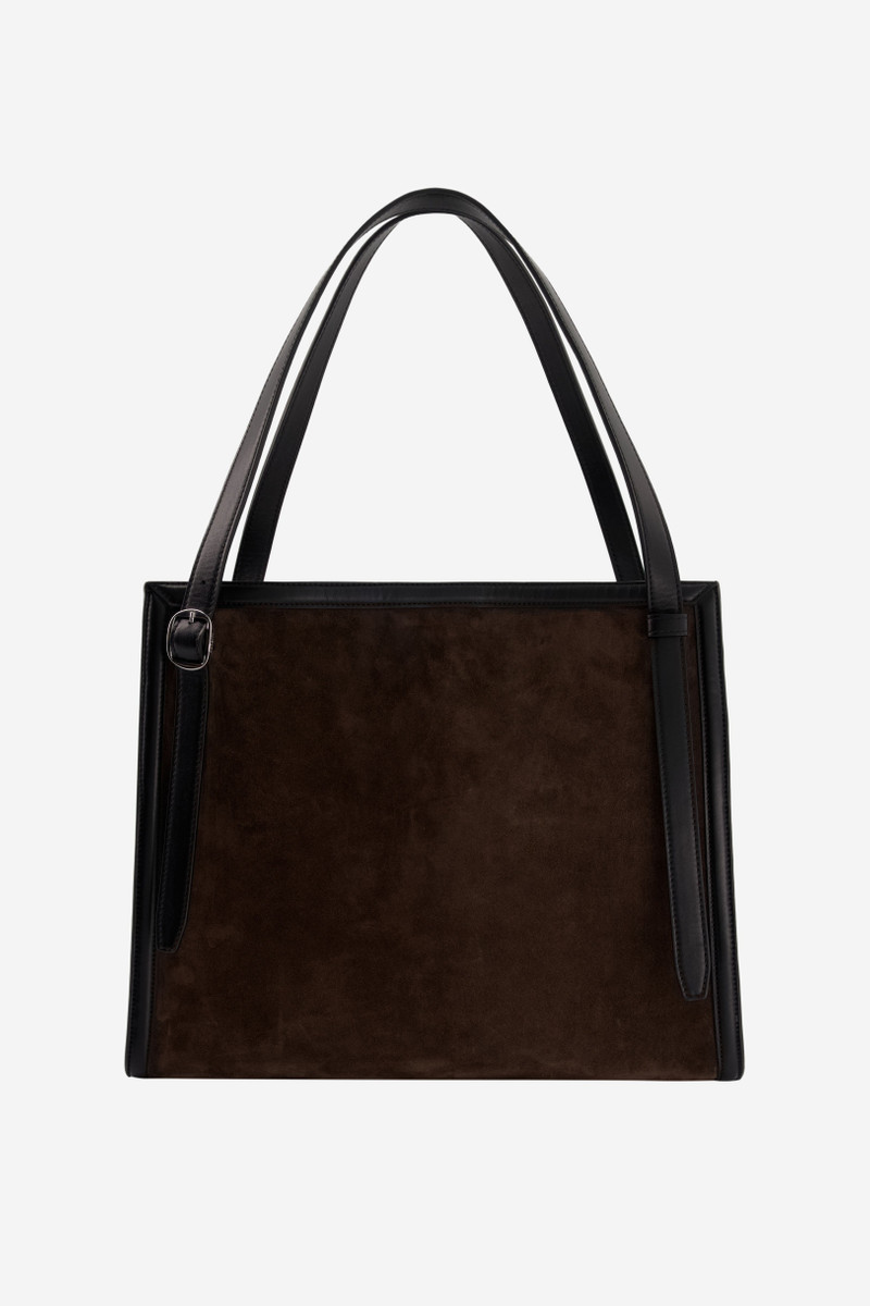 Suede Belt Tote Bag 5