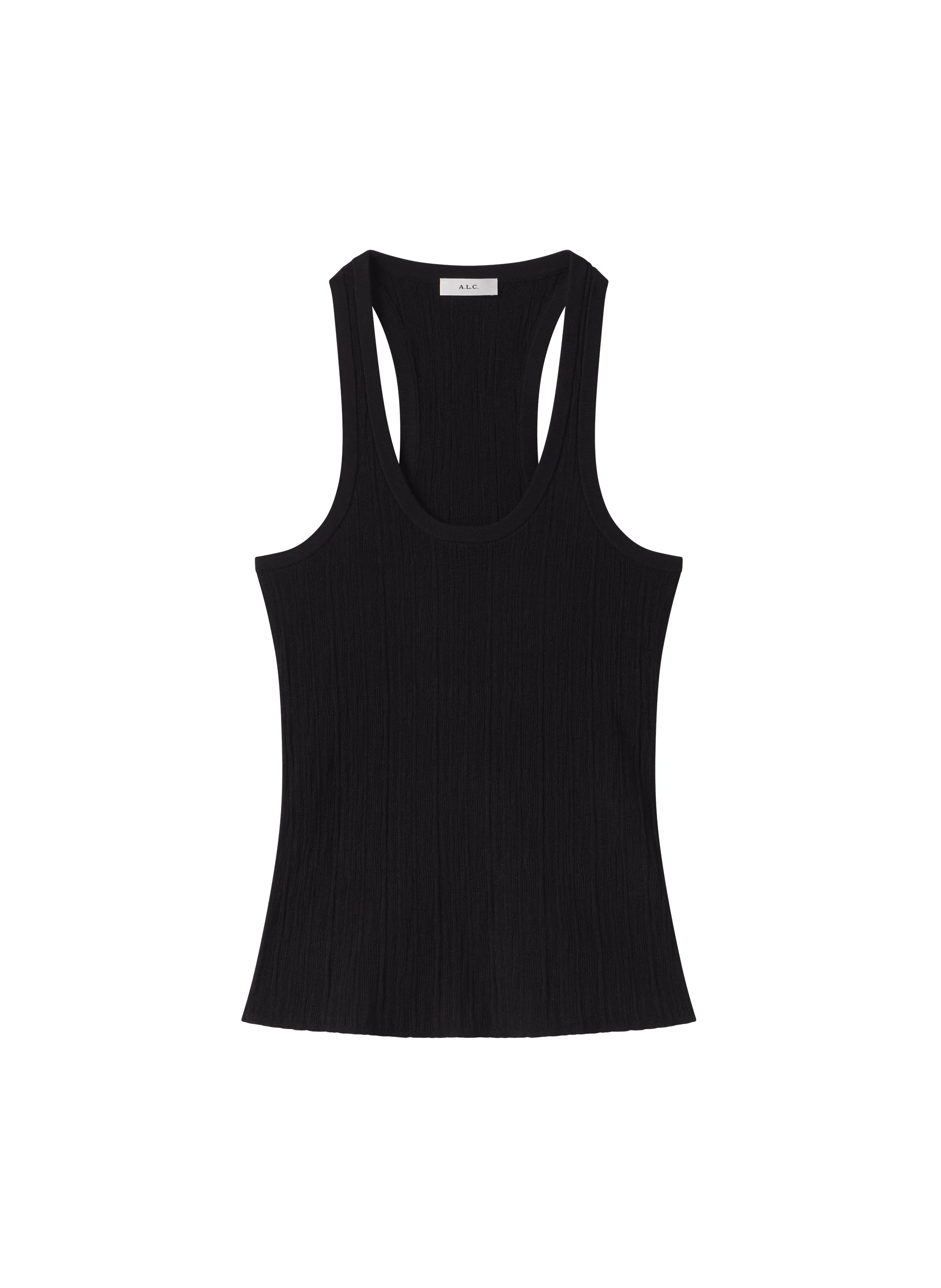 Iris Fine Cotton Knit Tank - 1