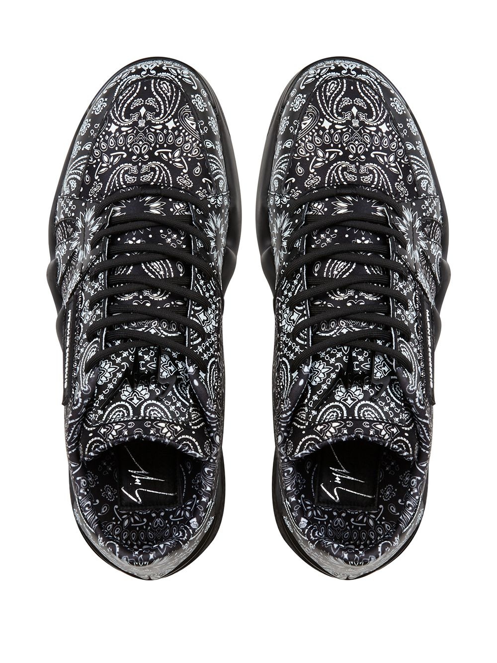PAISLEY PRINT SNEAKERS - 4