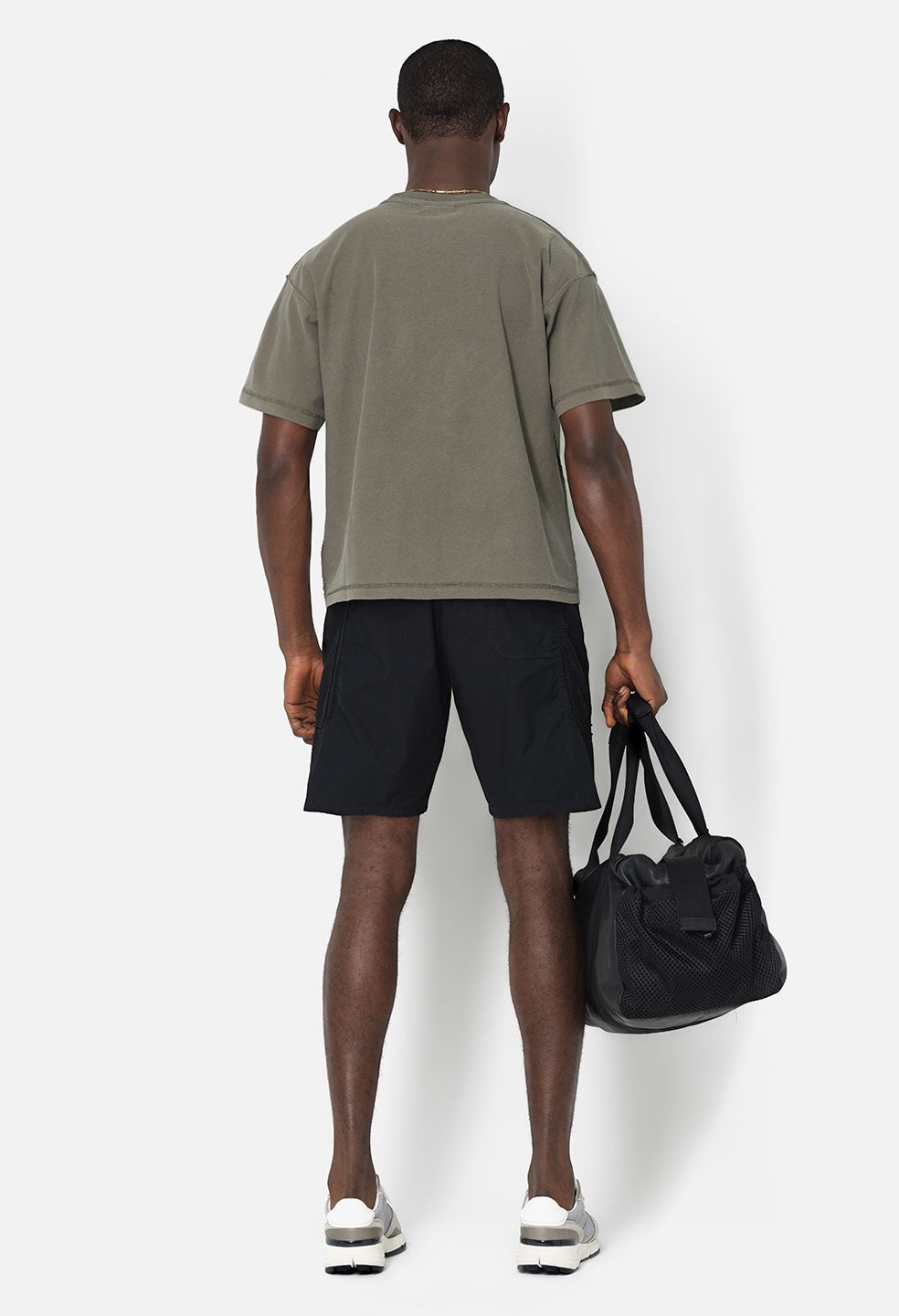 REVERSED CROPPED TEE - 5