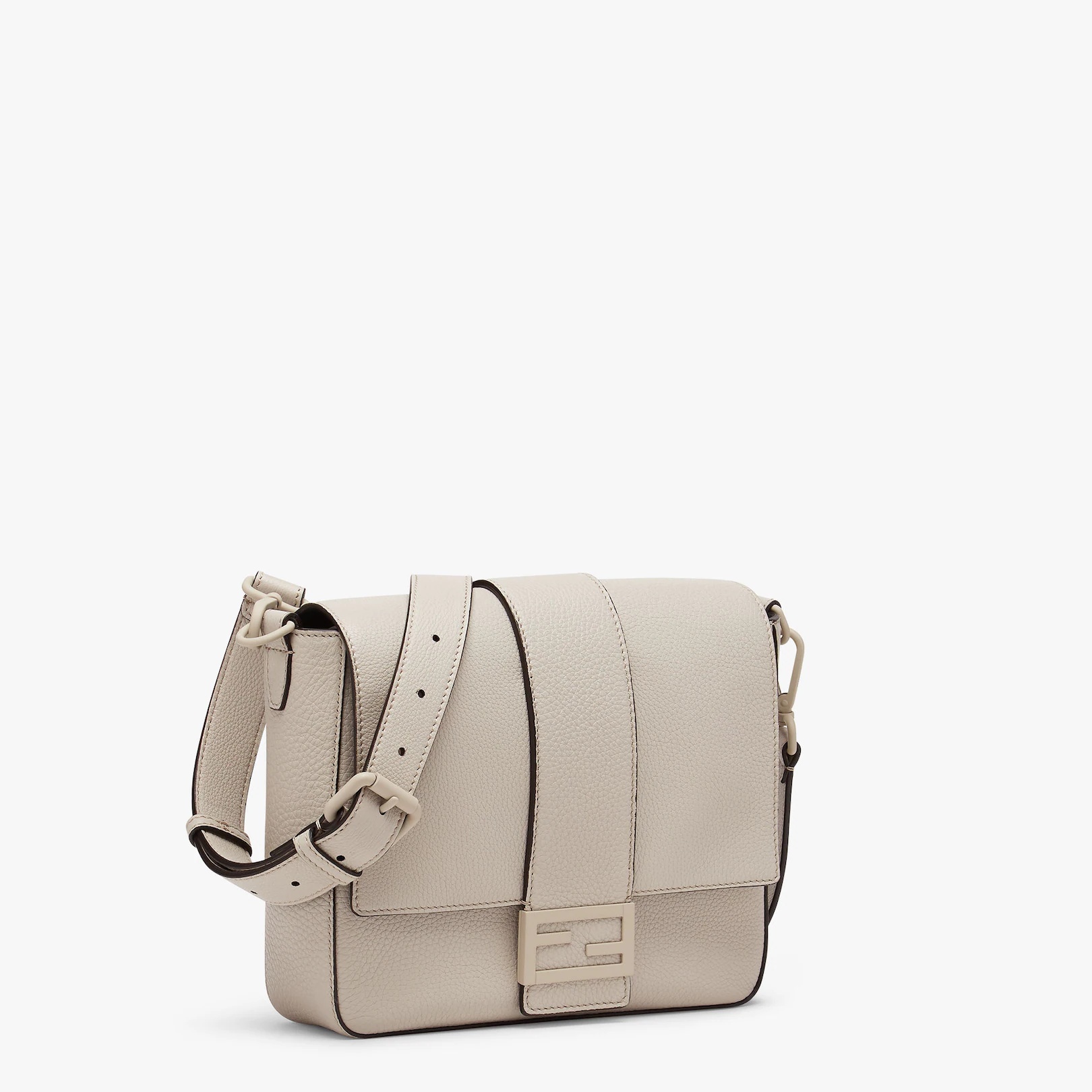 Light gray leather bag - 2