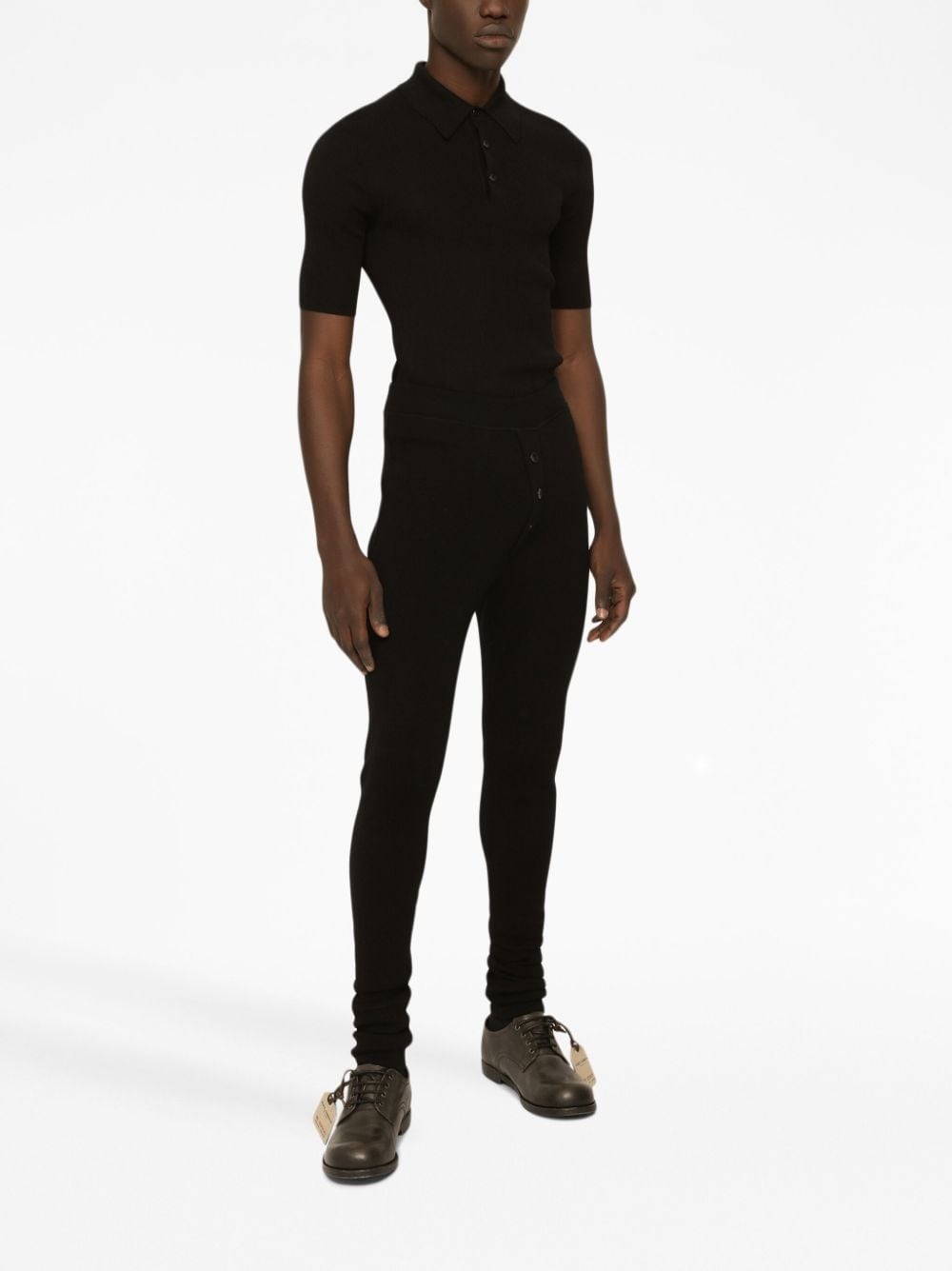 button-fastening polo shirt - 3