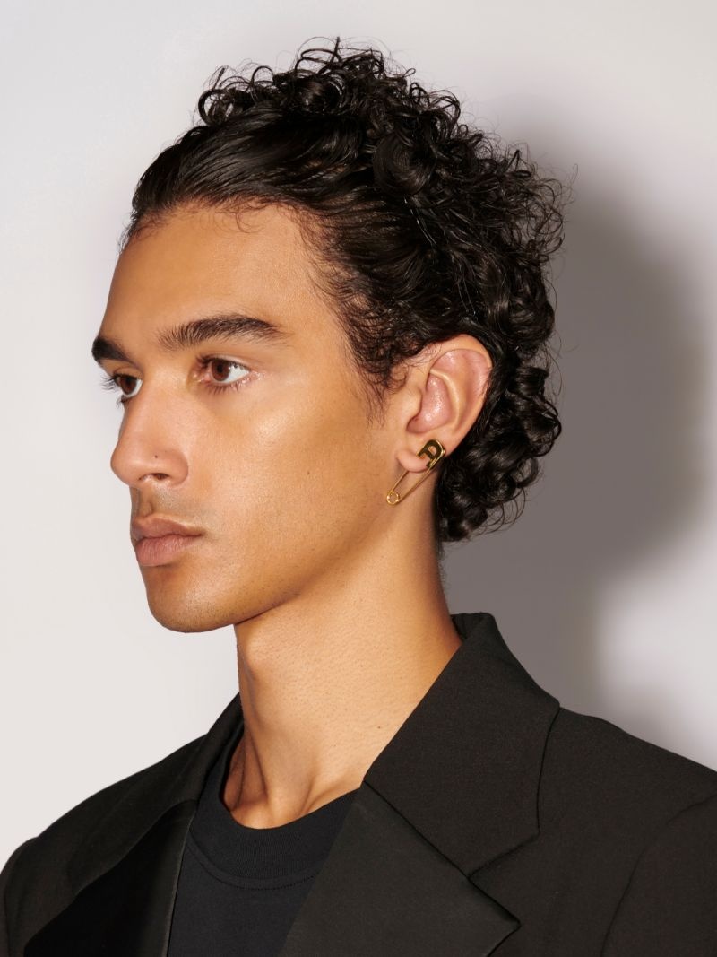 アクセサリー AMBUSH STANCE SAFETY PIN PIERCE Ambush A SAFETY PIN PIERCE | REVERSIBLE
