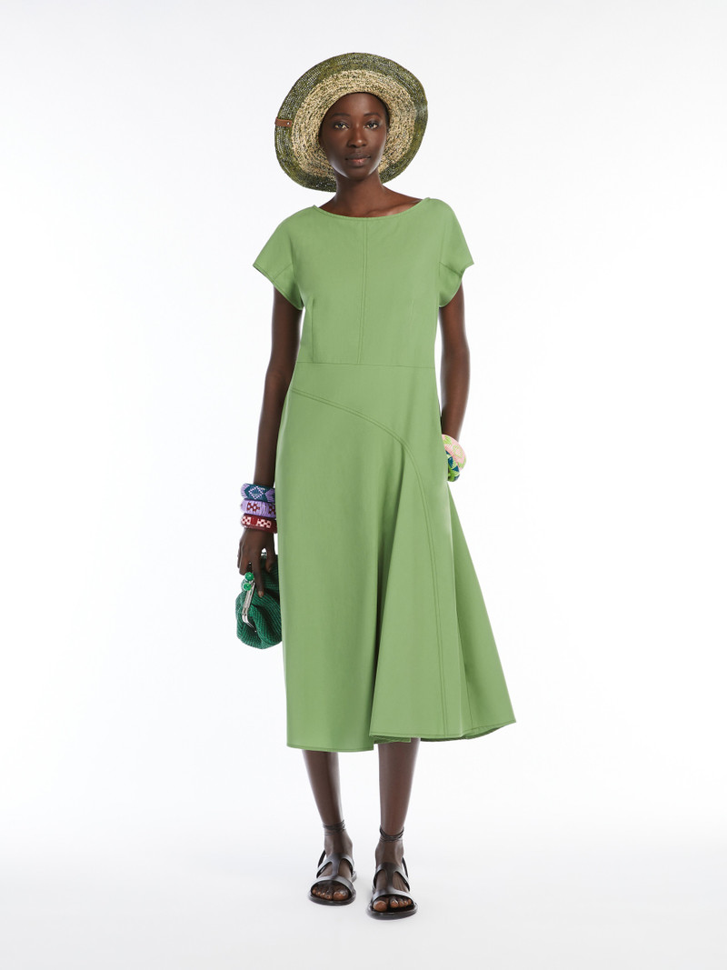WEEKEND Max Mara MAGMA Poplin dress with belt outlook
