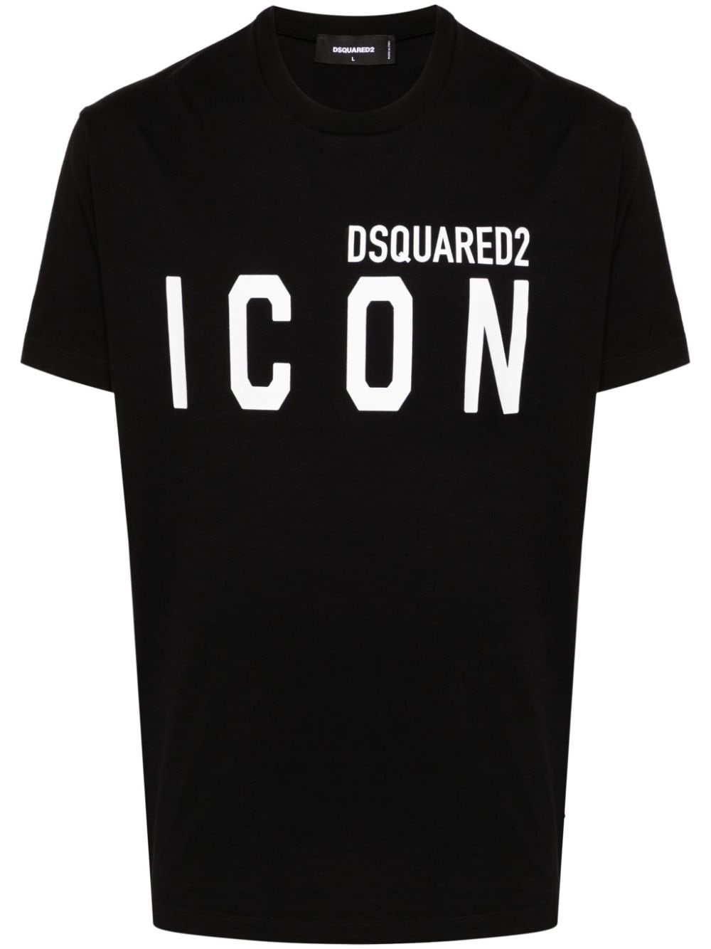 logo-print cotton T-shirt - 1