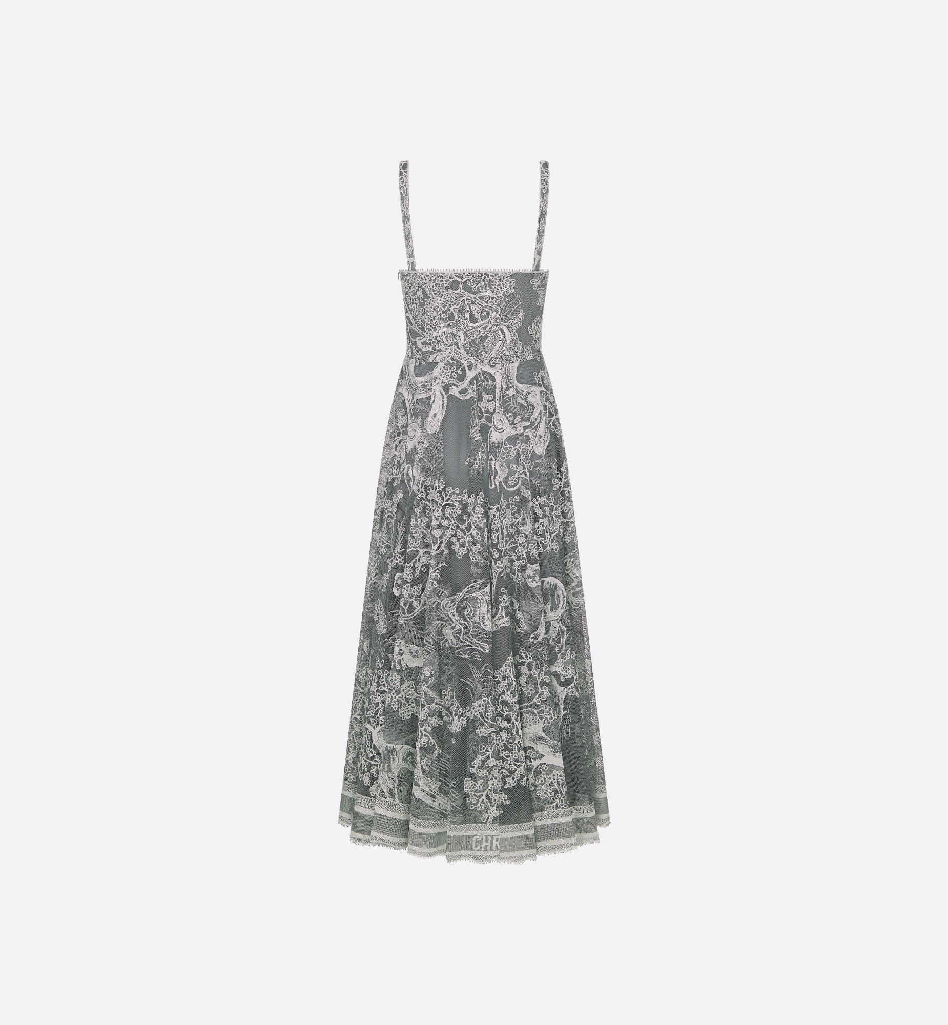 Dioriviera Mid-Length Flared Dress - 2