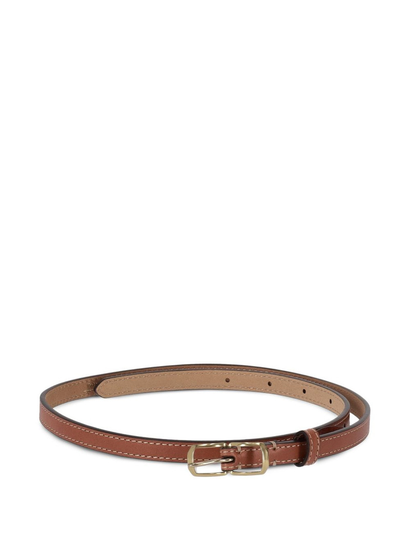 buckle leather belt 1