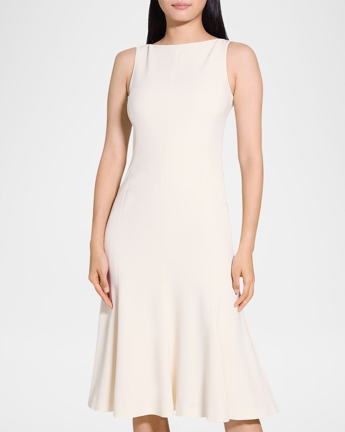 Sleeveless Mermaid Midi Dress - 6
