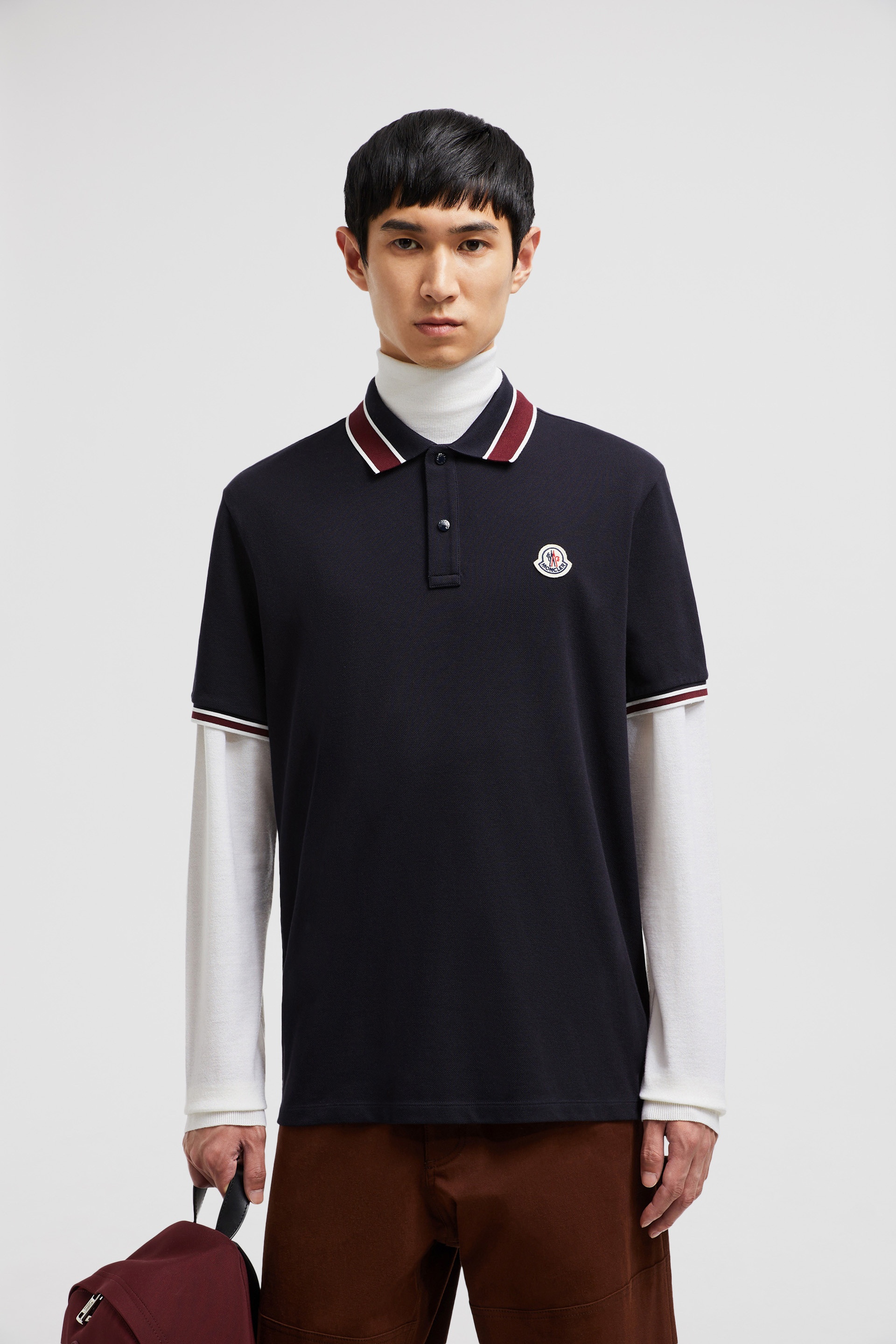 Logo Patch Polo Shirt - 2